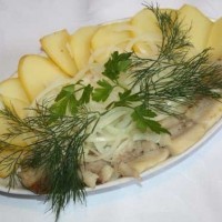 Филе селедочки слабо-соленой с картофелем и лучком - кавказская-кухня.рф